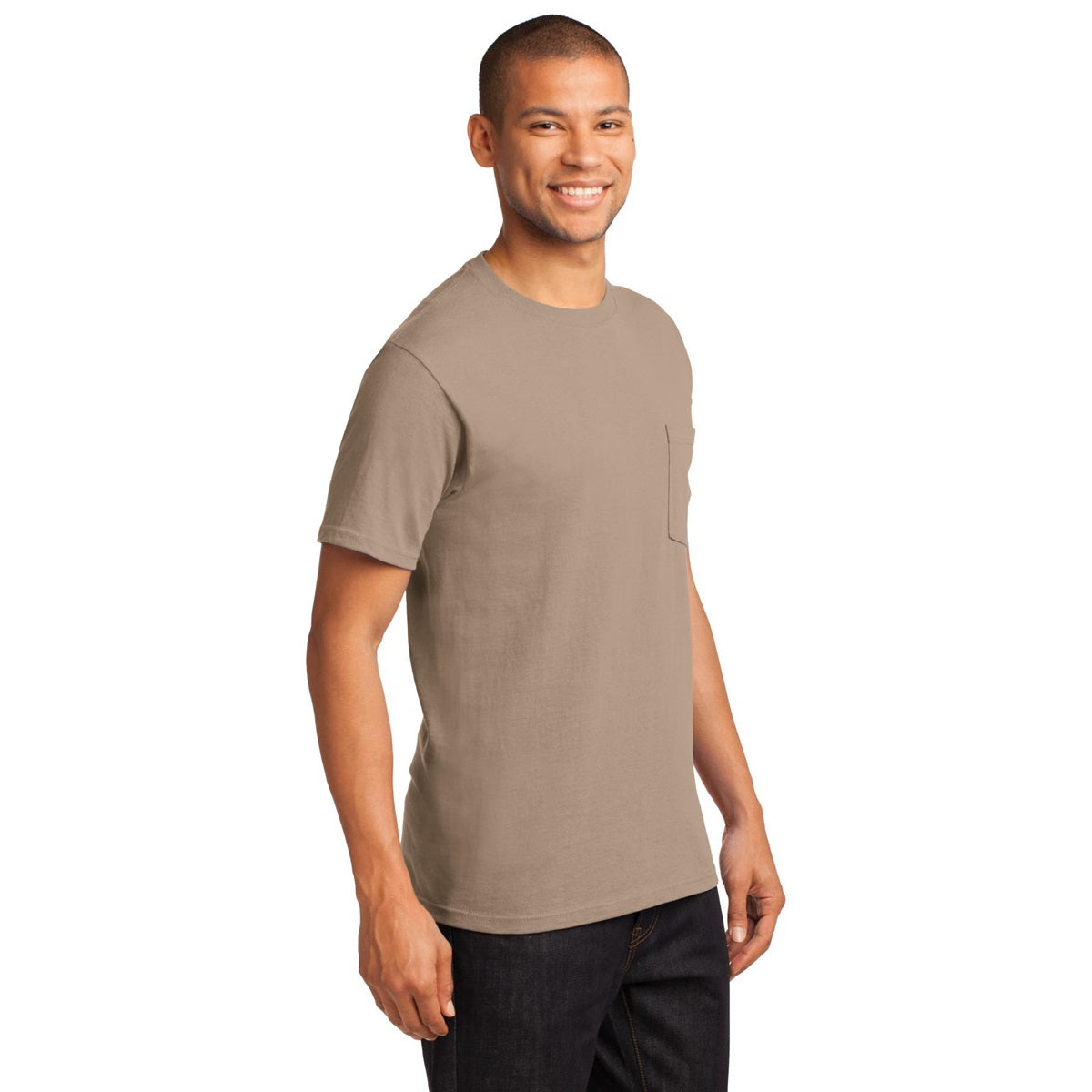 White T-Shirts - Essential Tee - Port & Company - Durable
