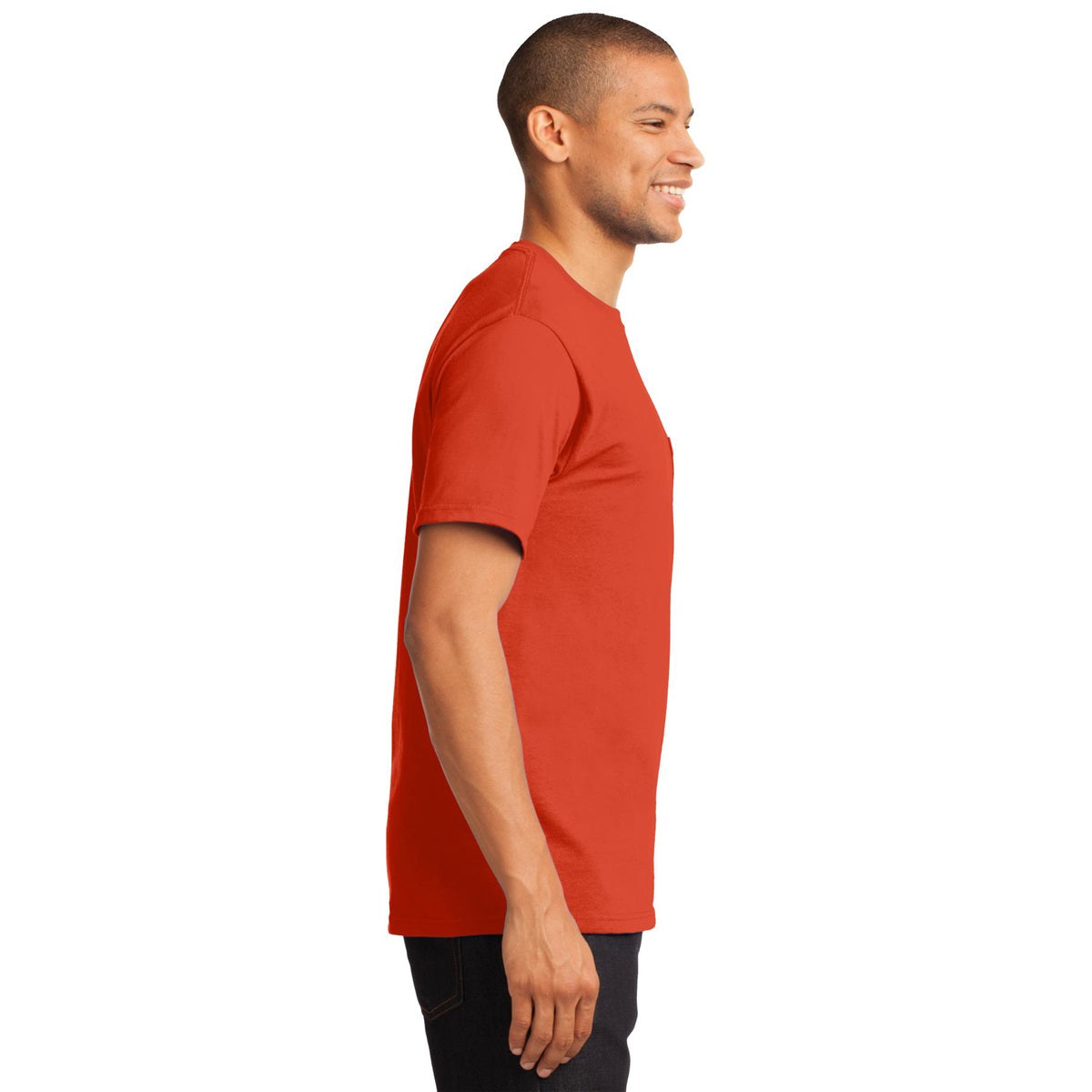 White T-Shirts - Port & Company - Soft Cotton Tee