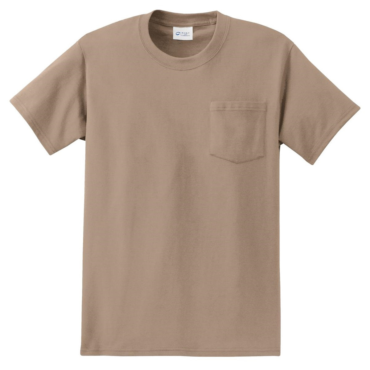 White T-Shirts - Port & Company - Soft Cotton Tee