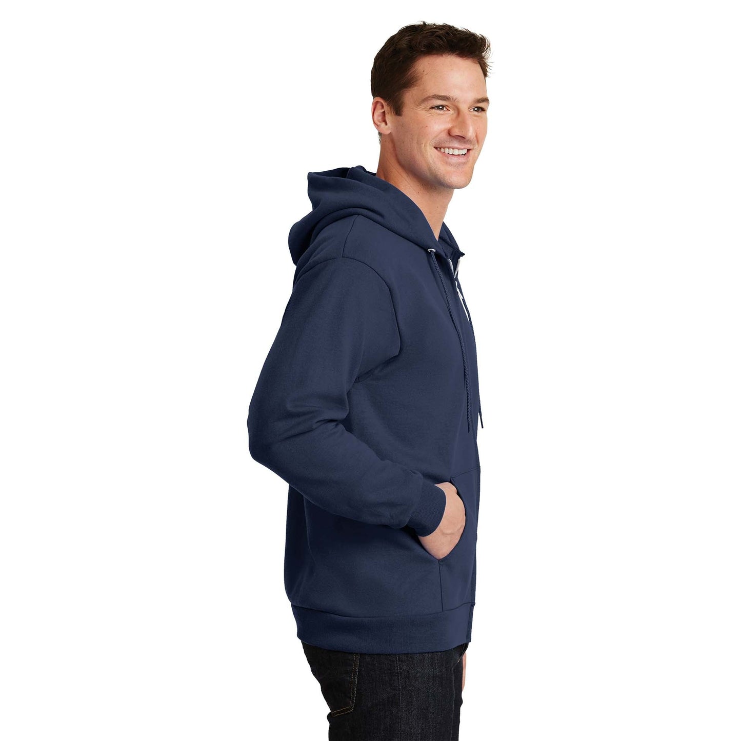 Athletic Heather Sweatshirt - Port & Company - Cozy Fleece