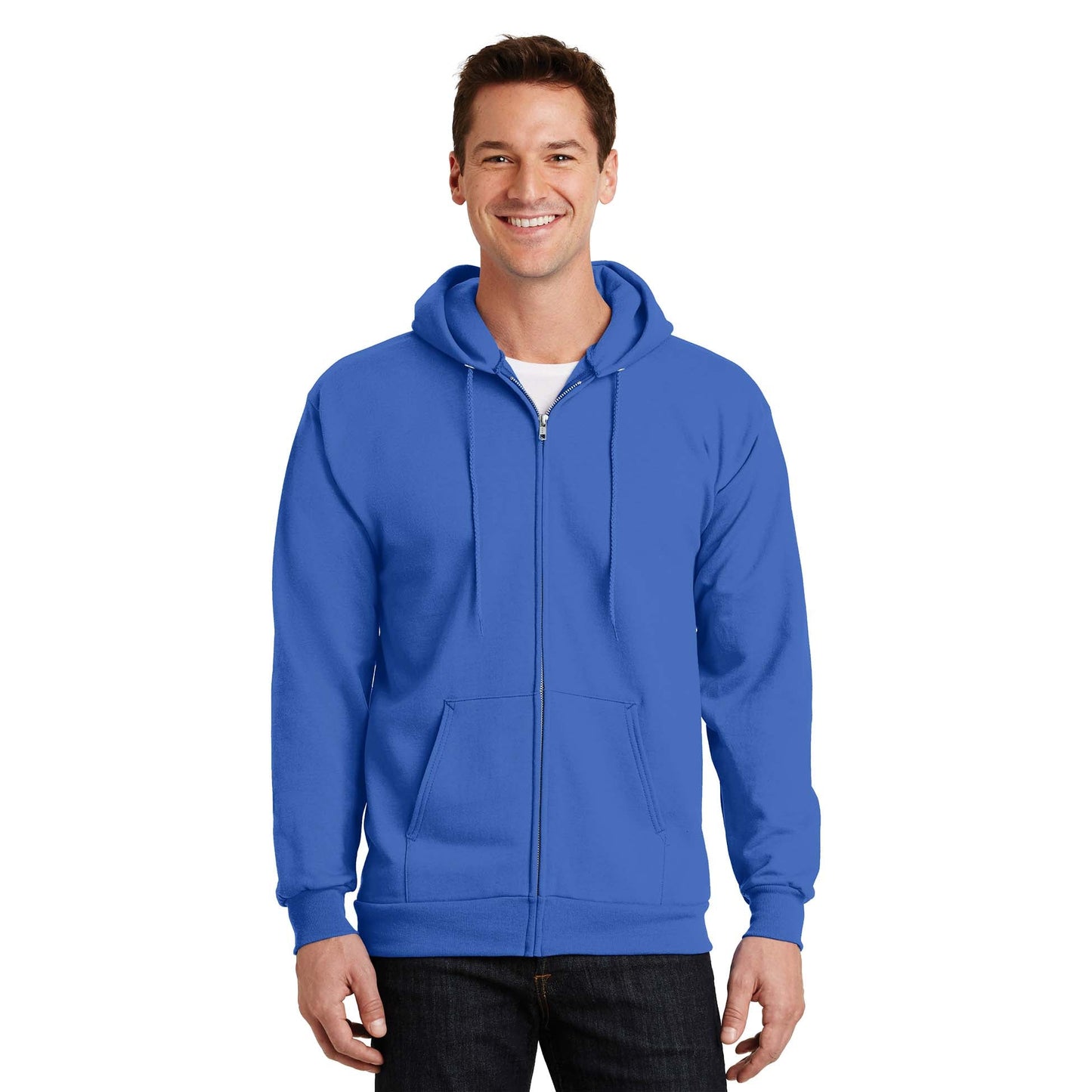 Athletic Heather Sweatshirt - Port & Company - Cozy Fleece