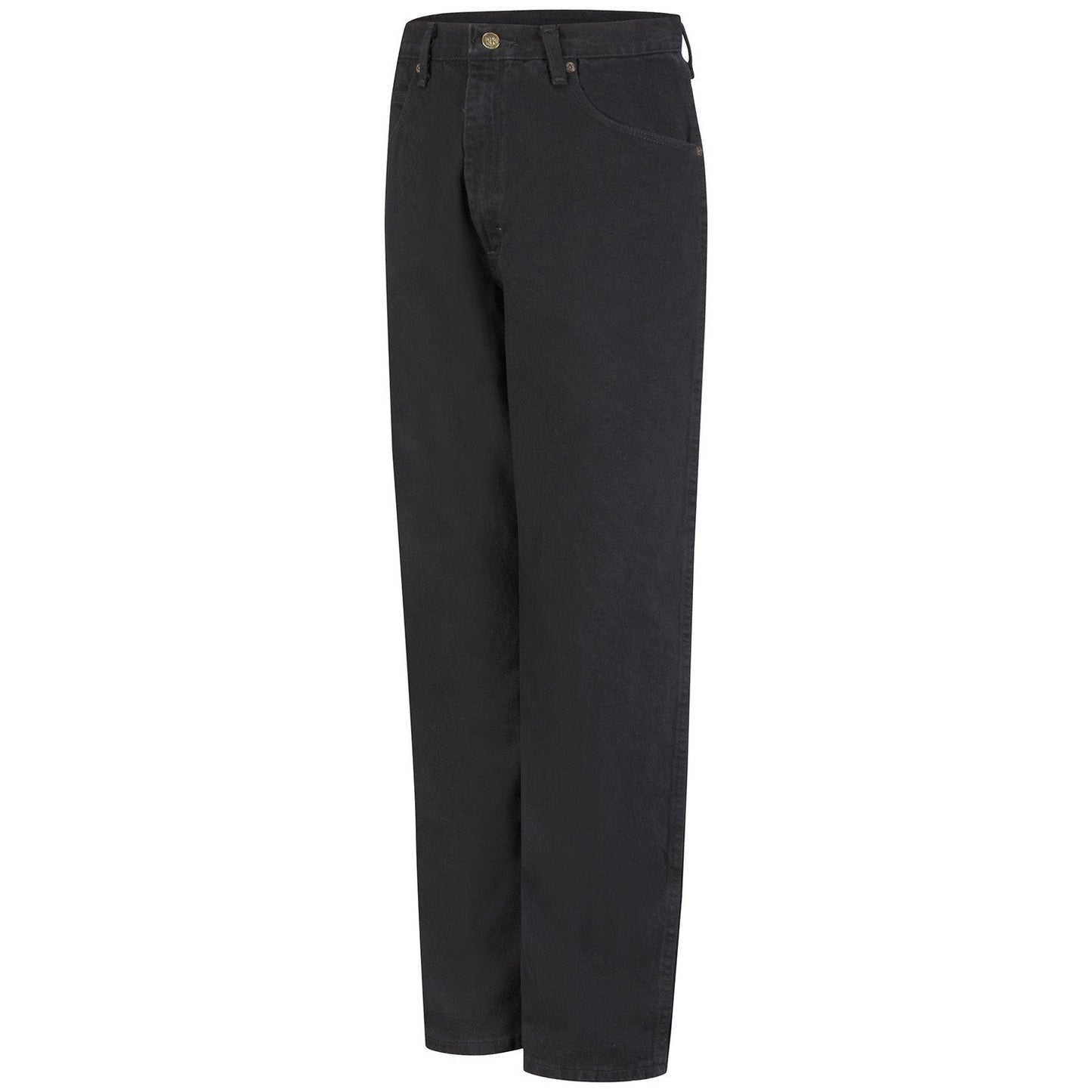 Prewashed Black Jeans - Red Kap - Relaxed Fit for Comfort