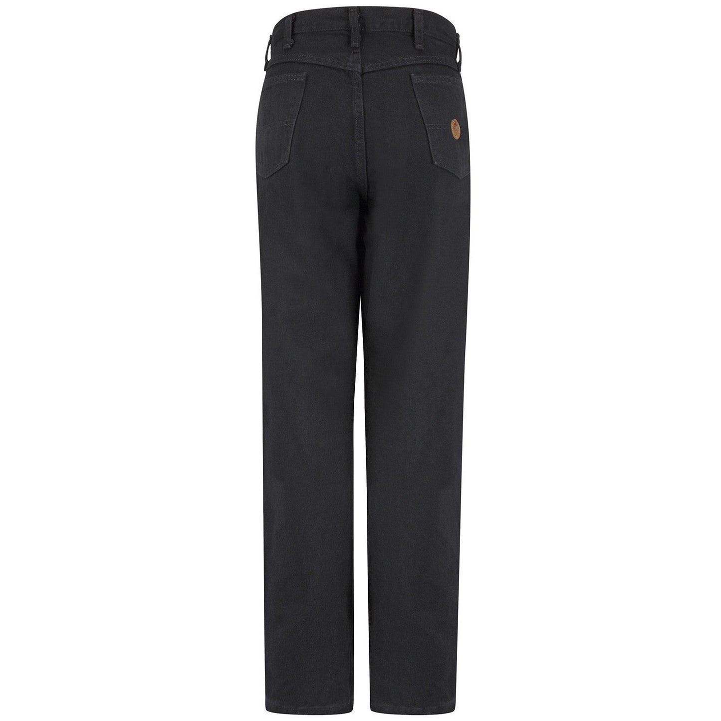 Prewashed Black Jeans - Red Kap - Relaxed Fit for Comfort