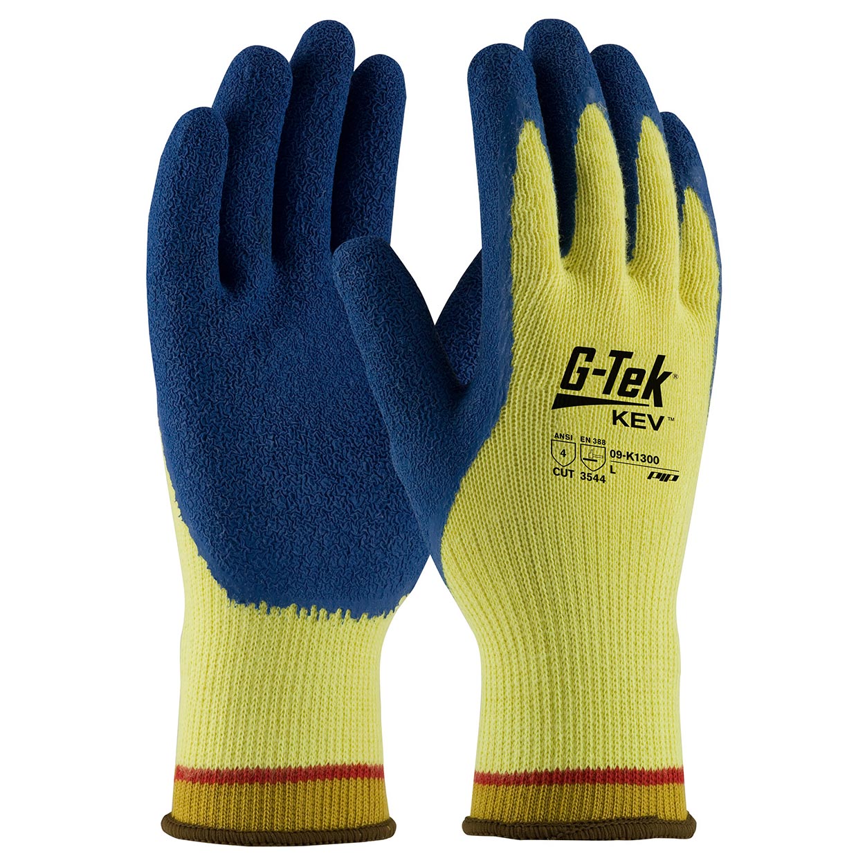 Latex Coated Crinkle Grip Gloves - PIP - Cut Resistant