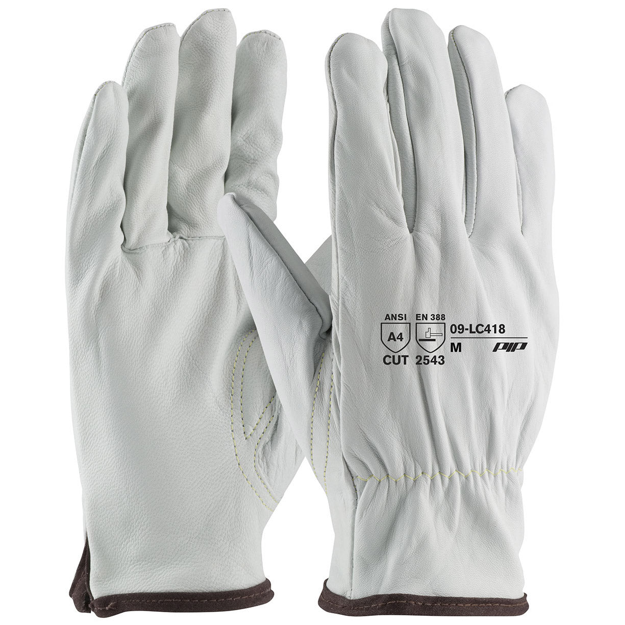 Keystone Thumb Leather Gloves - PIP - Durable Comfort