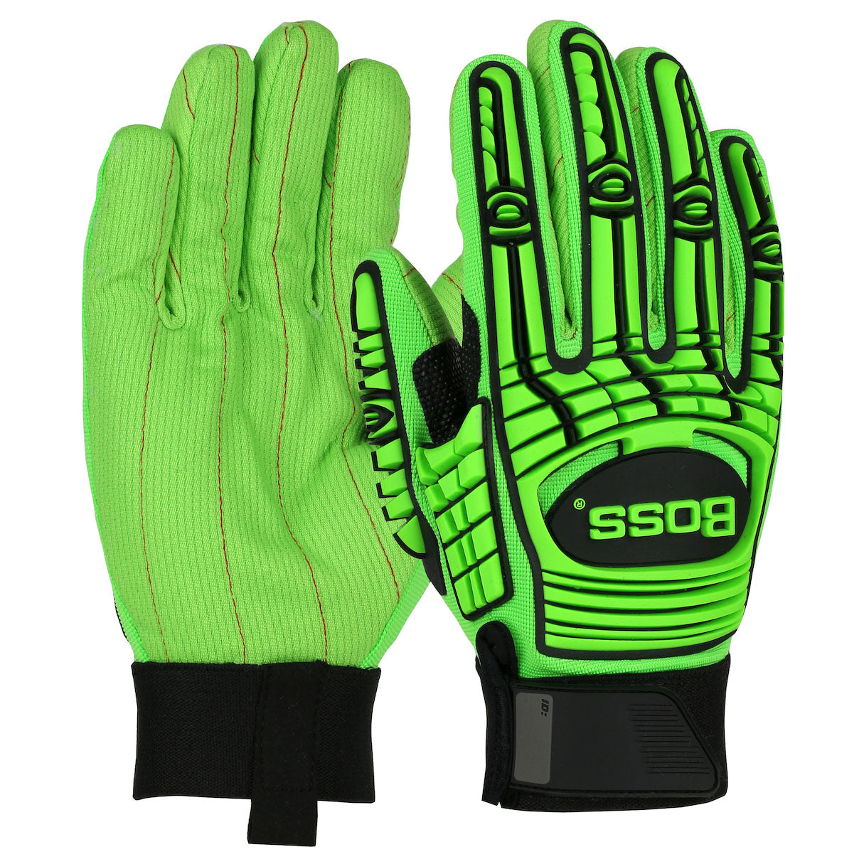 TPR Impact Protection Gloves - PIP - Durable Cotton Palm