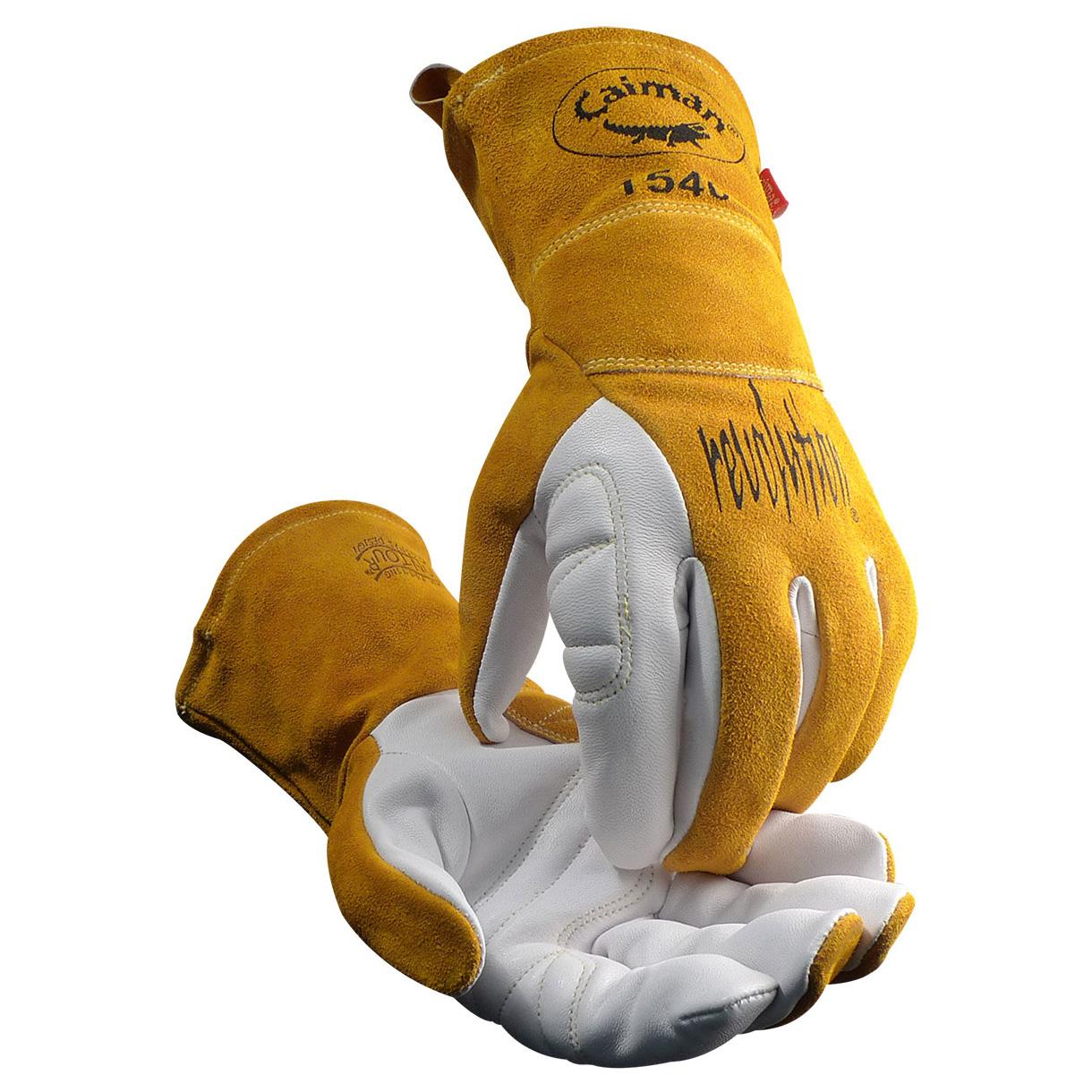 Yellow Leather Gloves - PIP - Premium Goat Grain