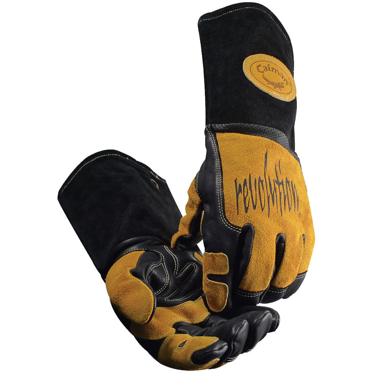Brown Leather Gloves - PIP - Premium Quality Design