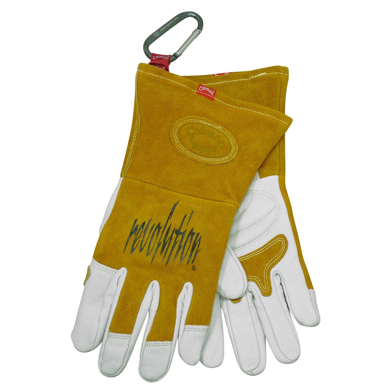 Brown Leather Gloves - PIP - Durable Goat Grain Design