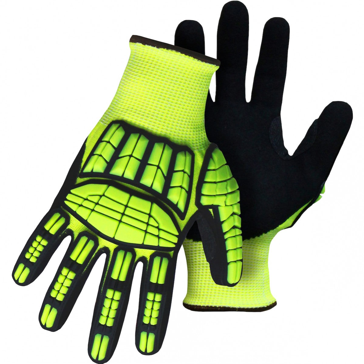 Nitrile Coated Gloves - PIP - Hi-Visibility Protection