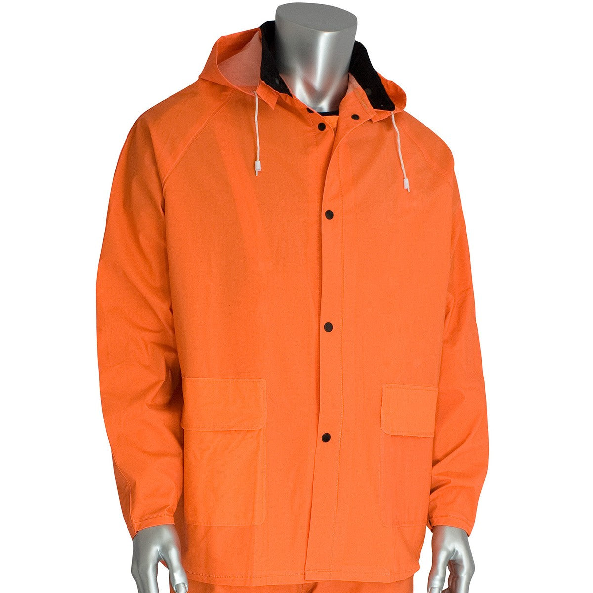 Hi-Vis Green Rain Suits - PIP - Durable Waterproof Design