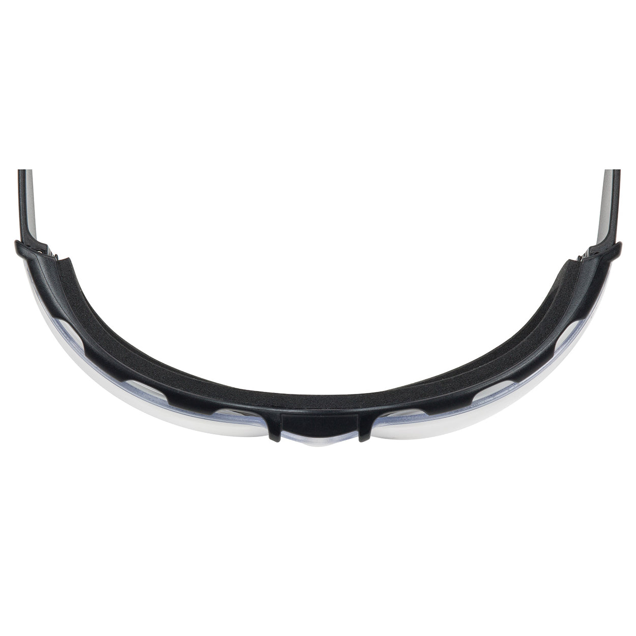 Clear Anti-Fog Lens Glasses - Bouton - Foam Safety Frame