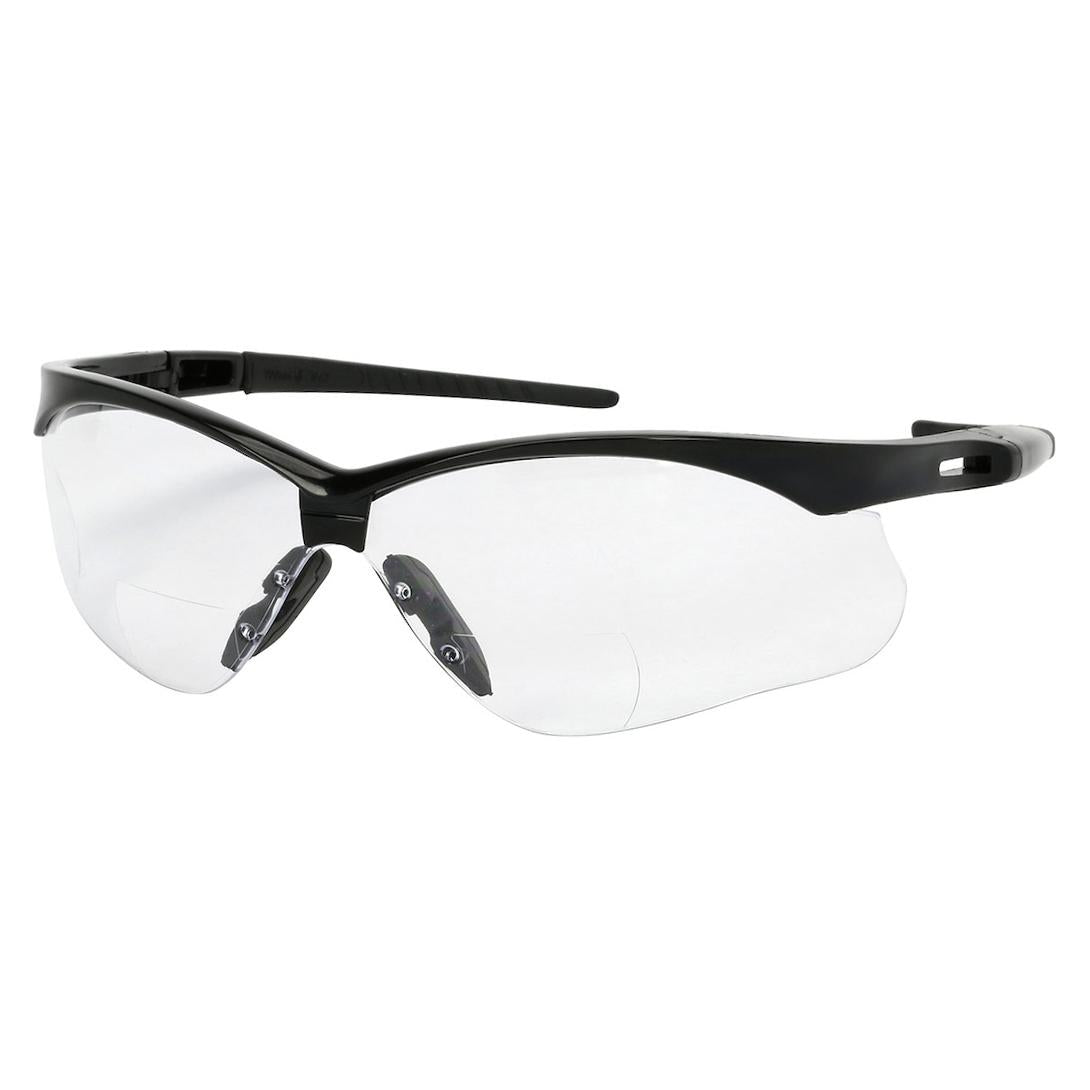 Clear Anti-Fog Lens Glasses - Bouton - Semi-Rimless Style