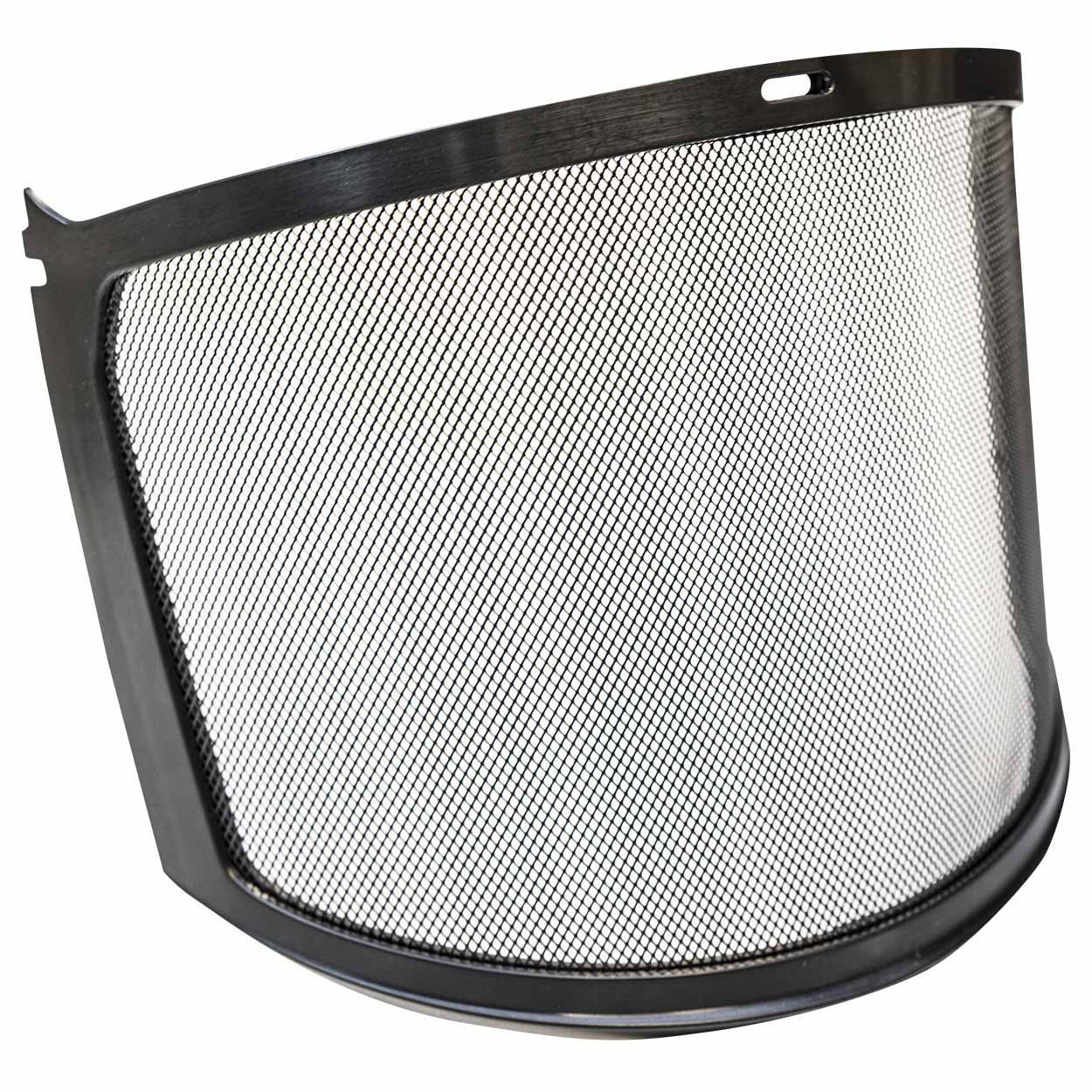 Black Face Shield - PIP - Metal Mesh Design