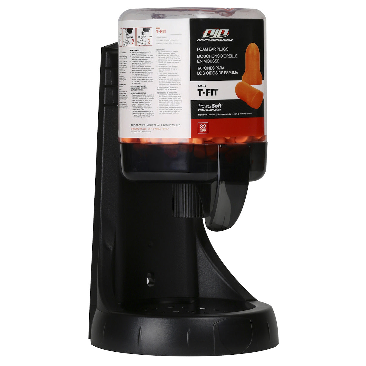 250 Pairs Ear Plug Dispensers - PIP - Soft Foam