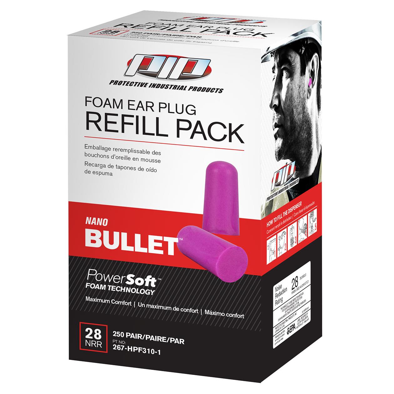 28 NRR Ear Plugs - PIP - Disposable Comfort Pack