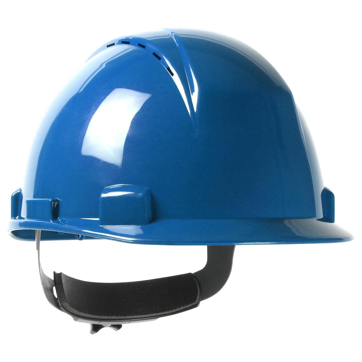 Hi-Vis Red Hard Hats - PIP - Lightweight Durable Design