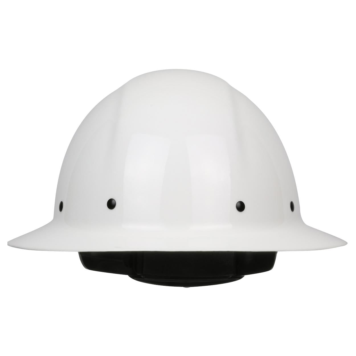 White Hard Hats - PIP - Durable Fiberglass Shell