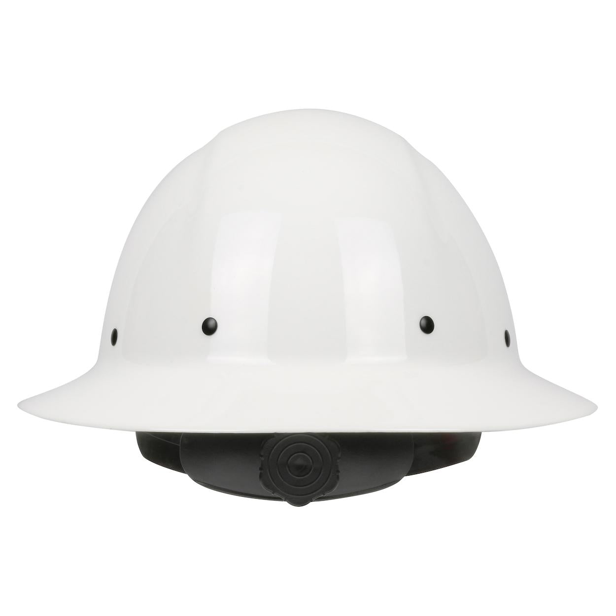 White Hard Hats - PIP - Durable Fiberglass Shell