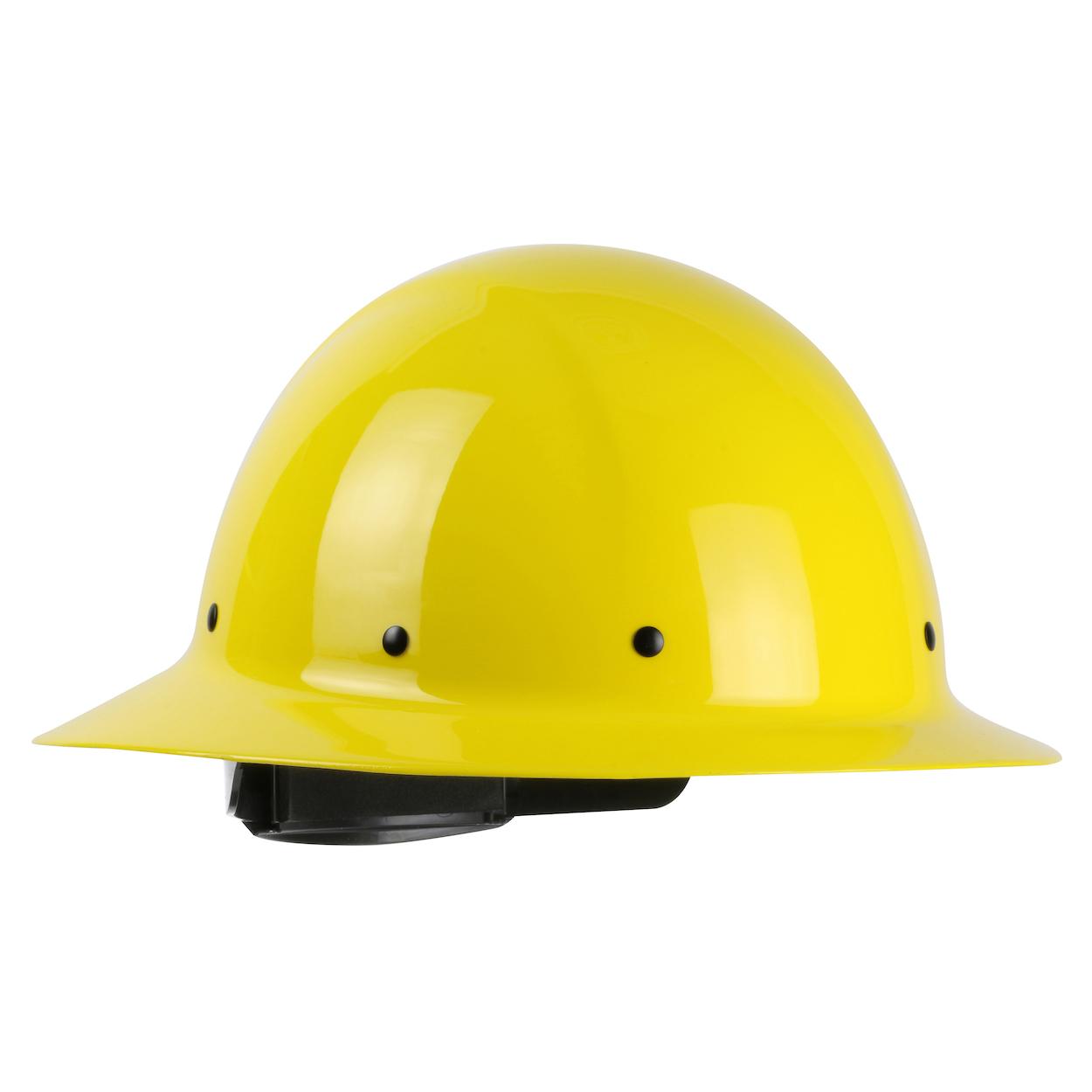 White Hard Hats - PIP - Durable Fiberglass Shell