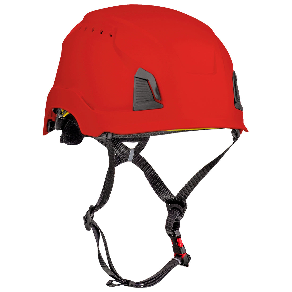 White Hard Hats | PIP - Vented Climbing Helmet - Durable Safety