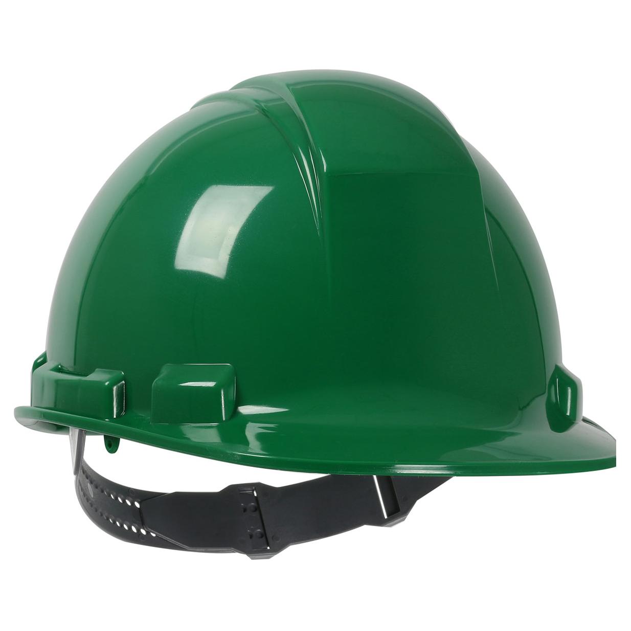 White Hard Hats - PIP - Durable Suspension System