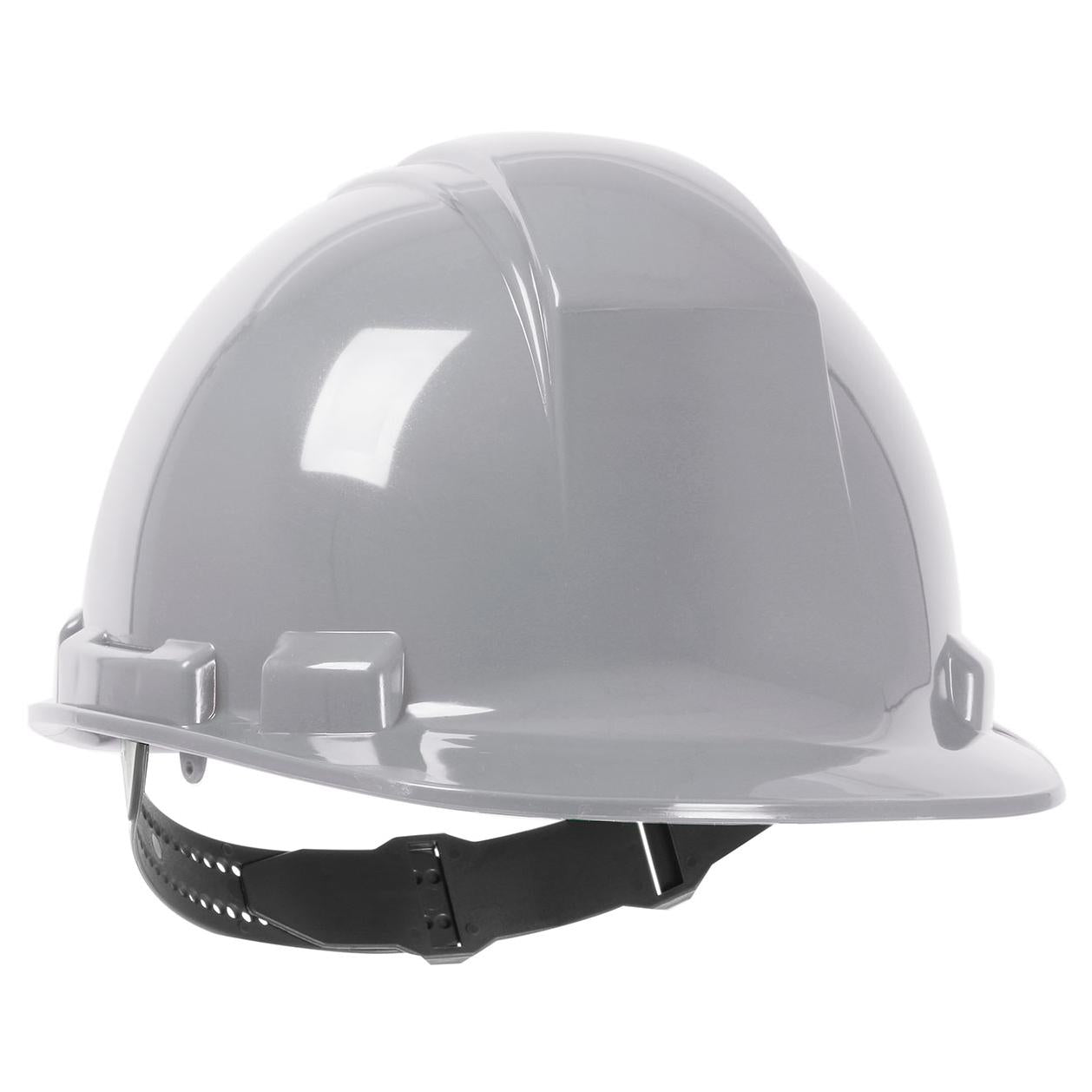 White Hard Hats - PIP - Durable Suspension System