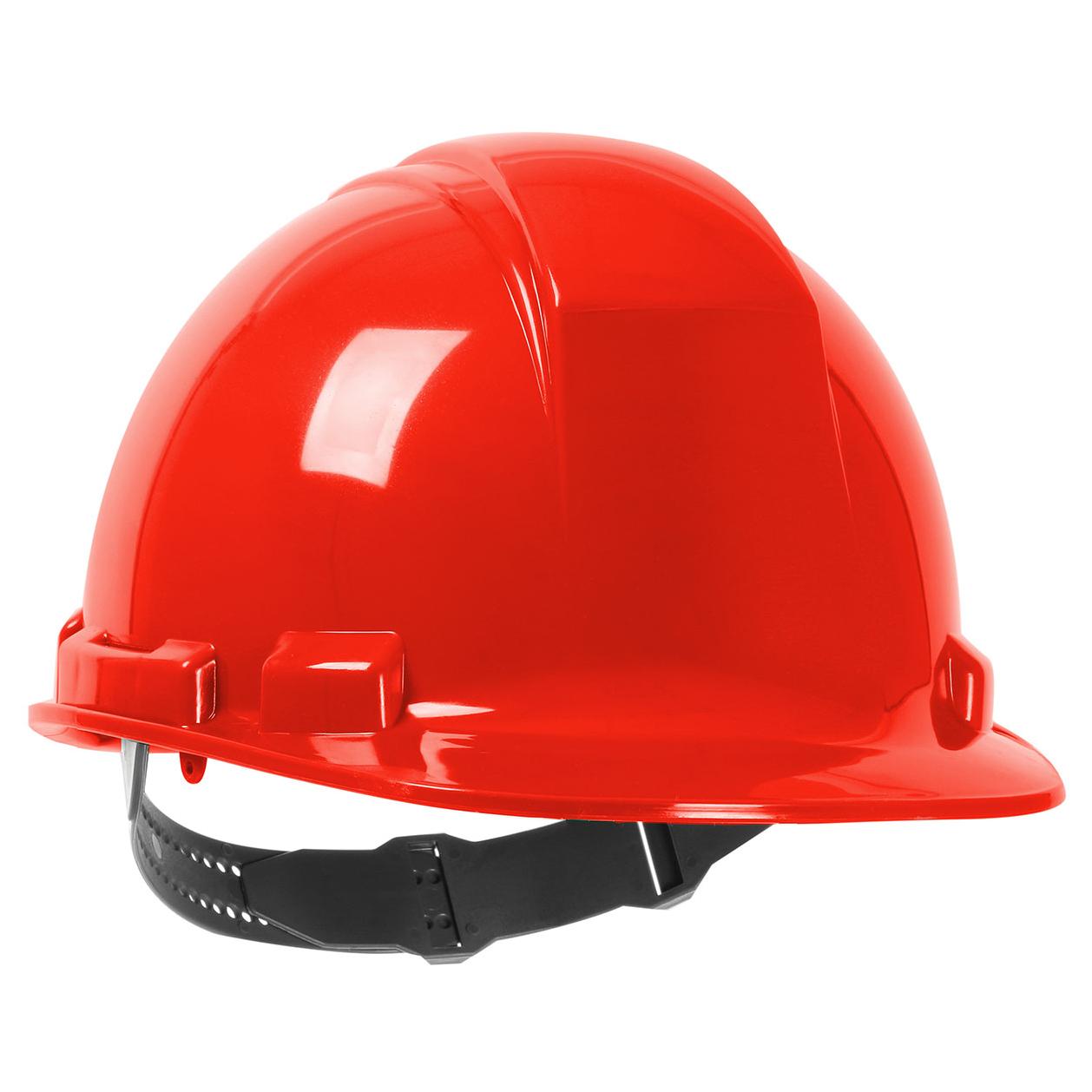 White Hard Hats - PIP - Durable Suspension System