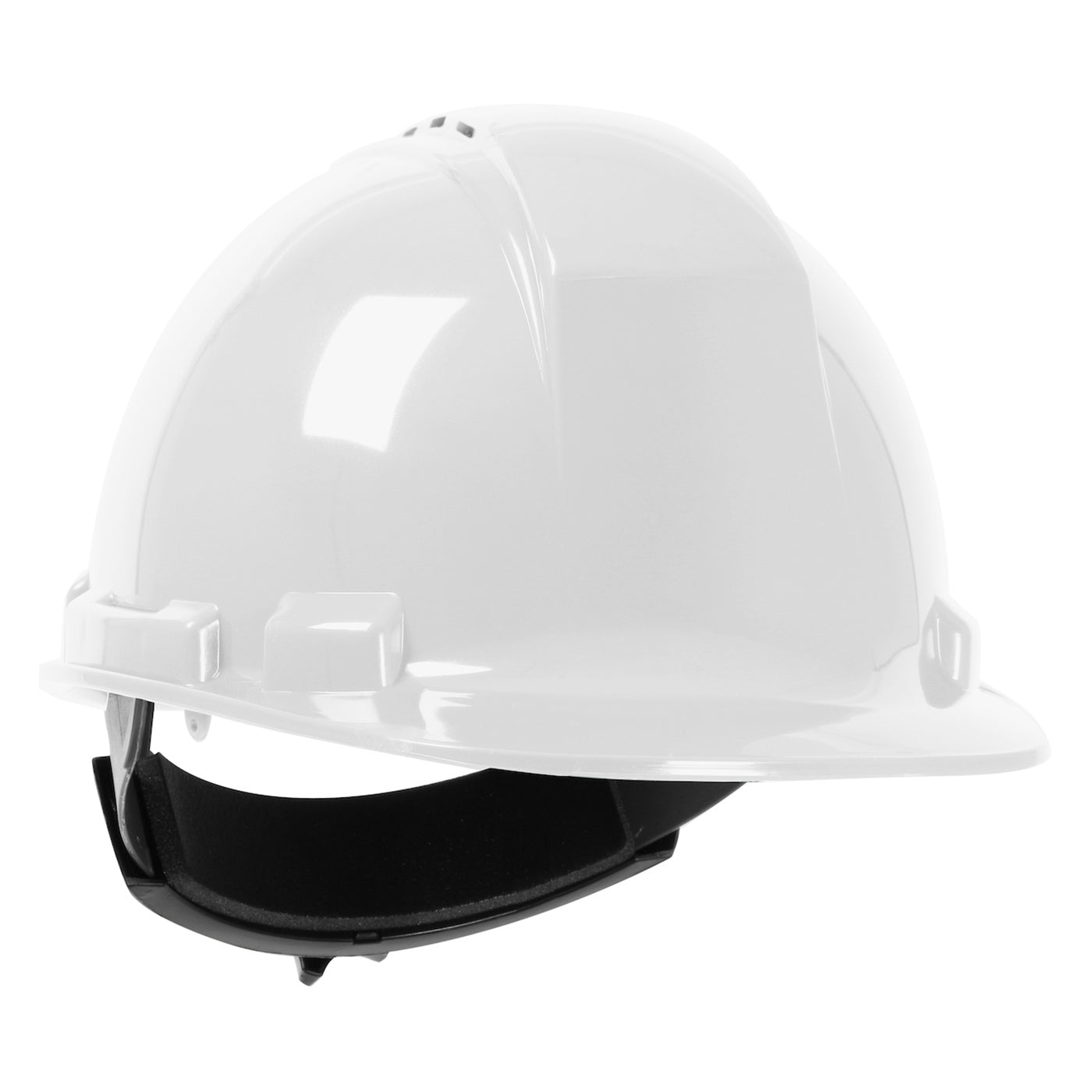 White Hard Hats - PIP - Vented Cap Style