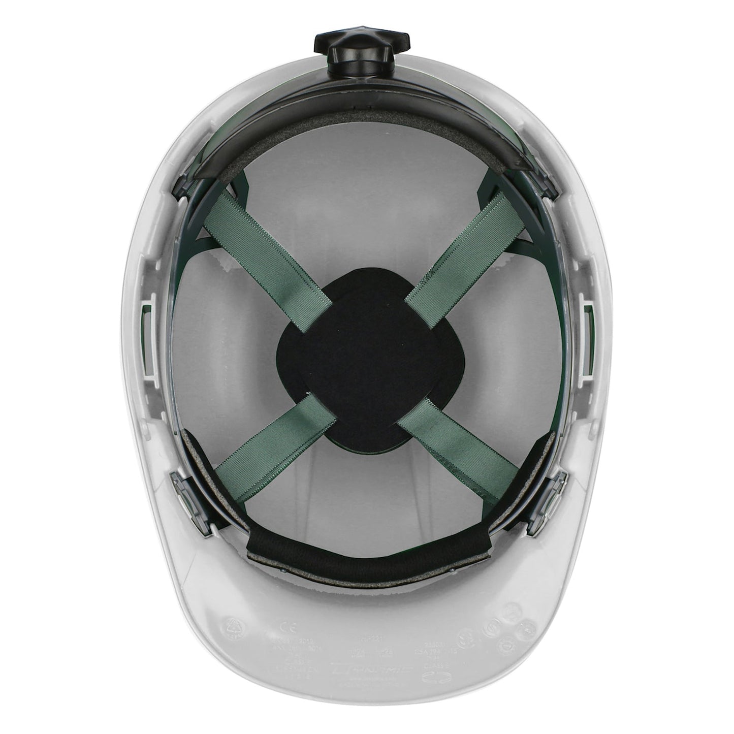 White Hard Hats - PIP - Vented Cap Style