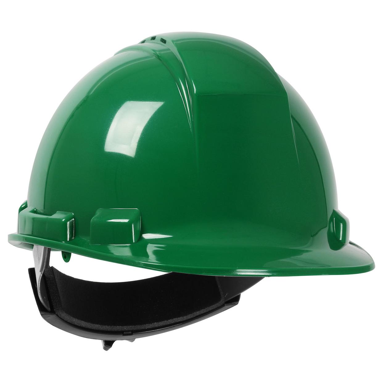 White Hard Hats - PIP - Vented Cap Style