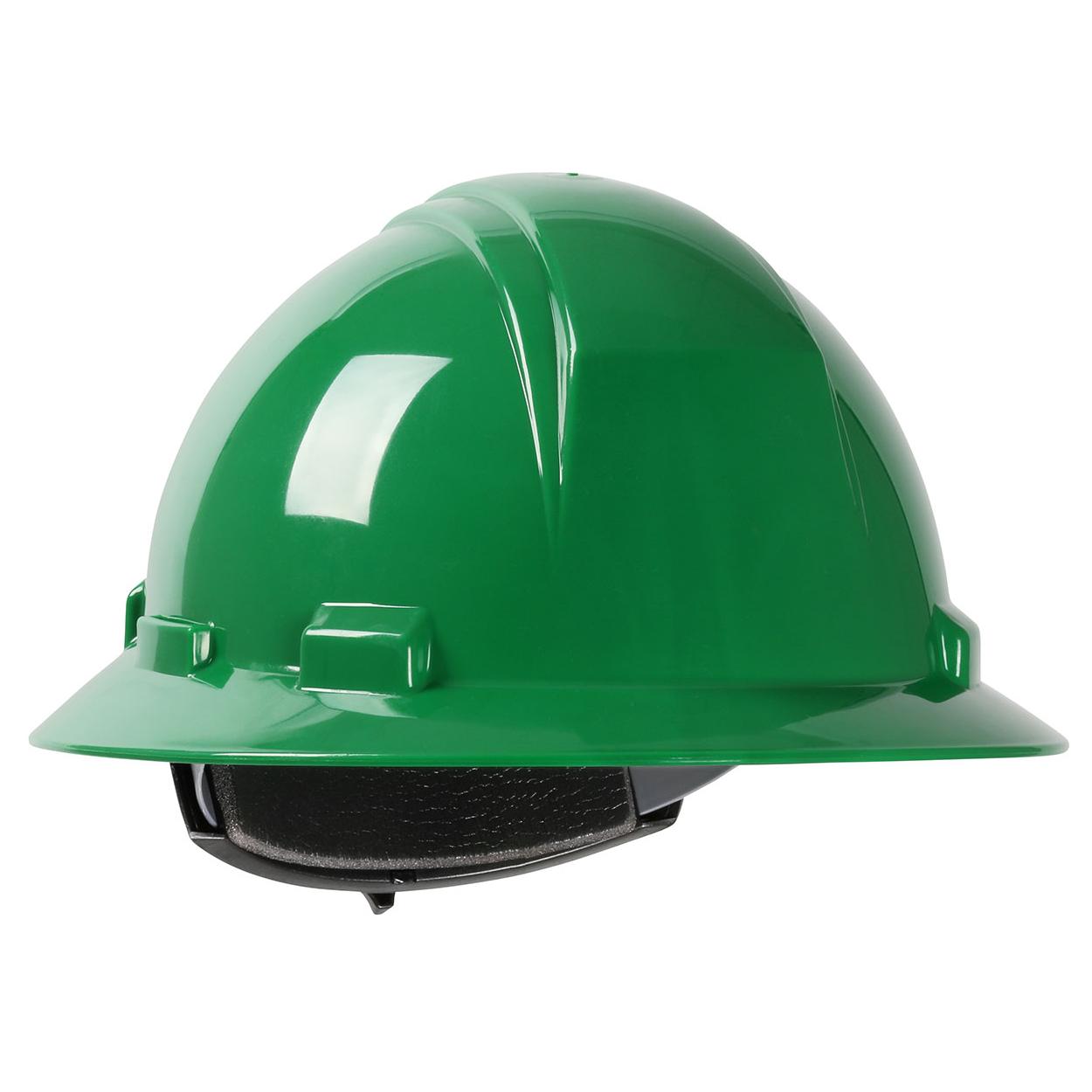 White Hard Hats - PIP - Full Brim Comfort Fit