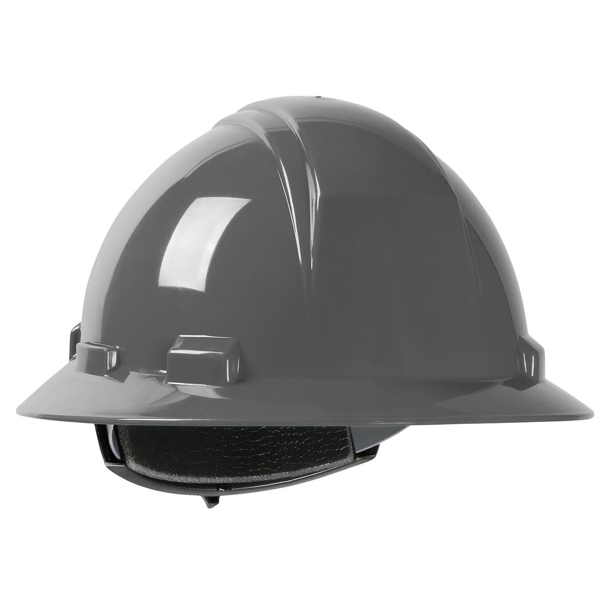 White Hard Hats - PIP - Full Brim Comfort Fit