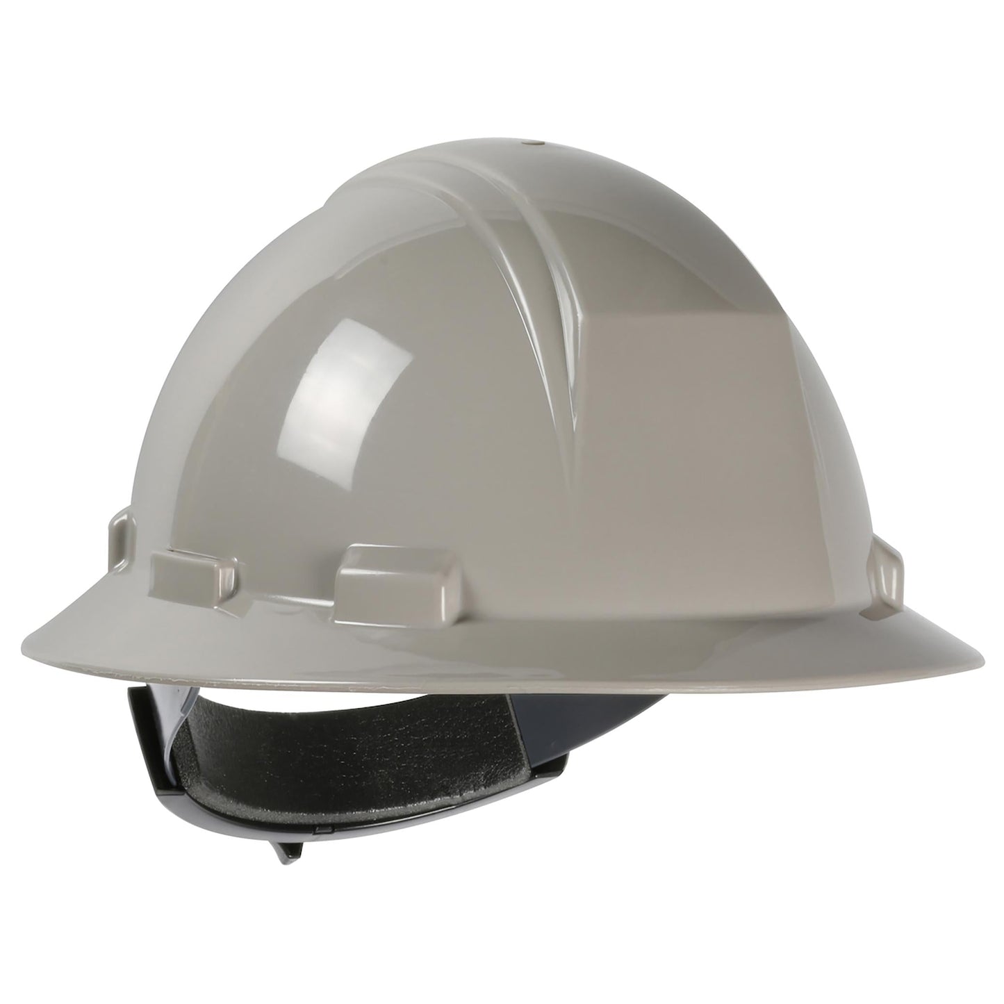 White Hard Hats - PIP - Lightweight Full Brim