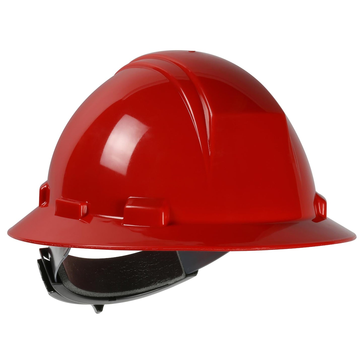 White Hard Hats - PIP - Lightweight Full Brim