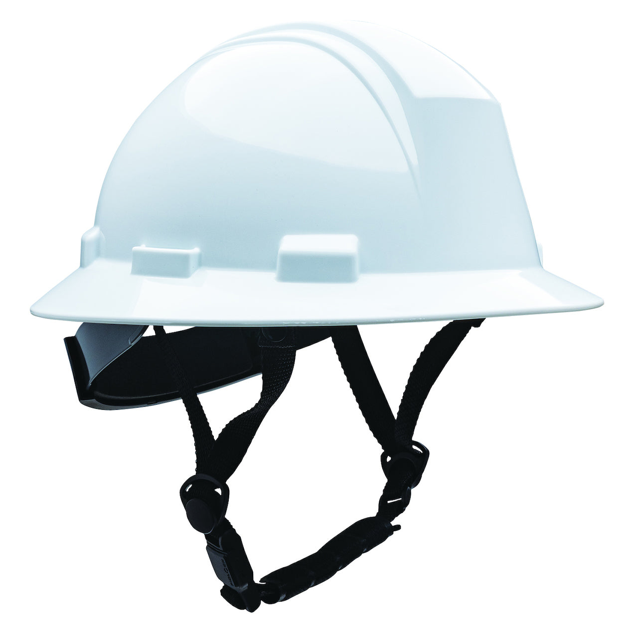 White Hard Hats - PIP - Lightweight Full Brim Safety