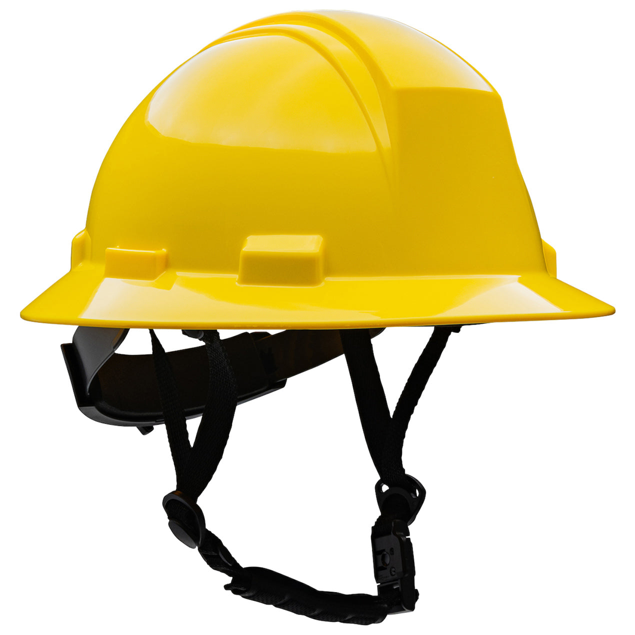 White Hard Hats - PIP - Lightweight Full Brim Safety