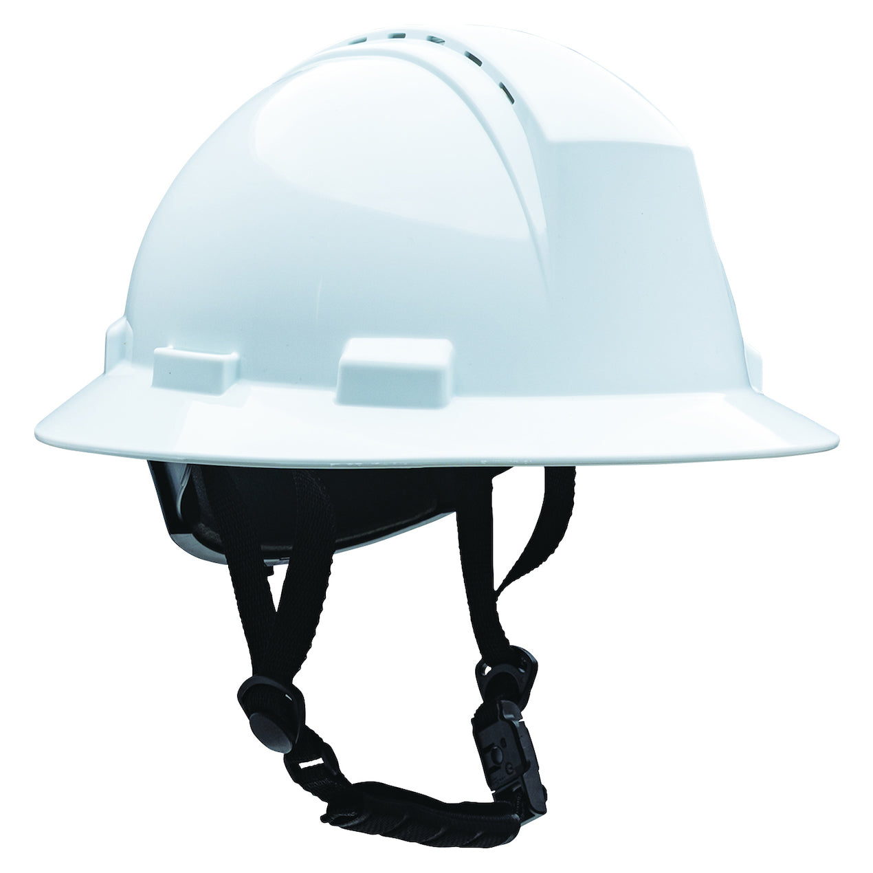 White Hard Hats - PIP - Dynamic Vented Comfort