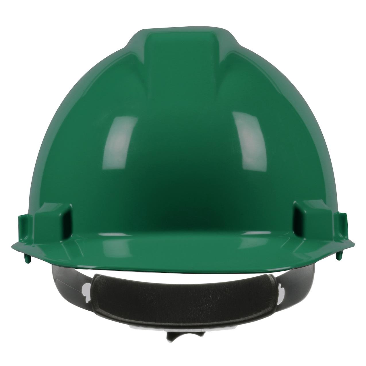 Dark Green Hard Hats - PIP - Lightweight Design
