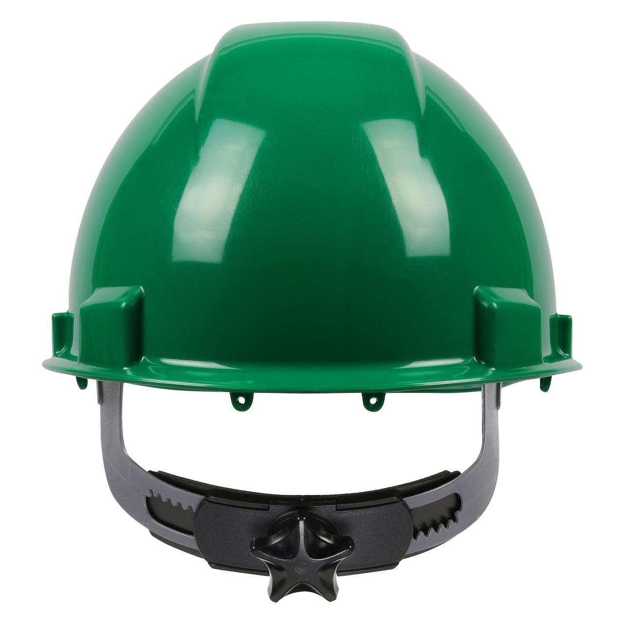 Dark Green Hard Hats - PIP - Lightweight Design
