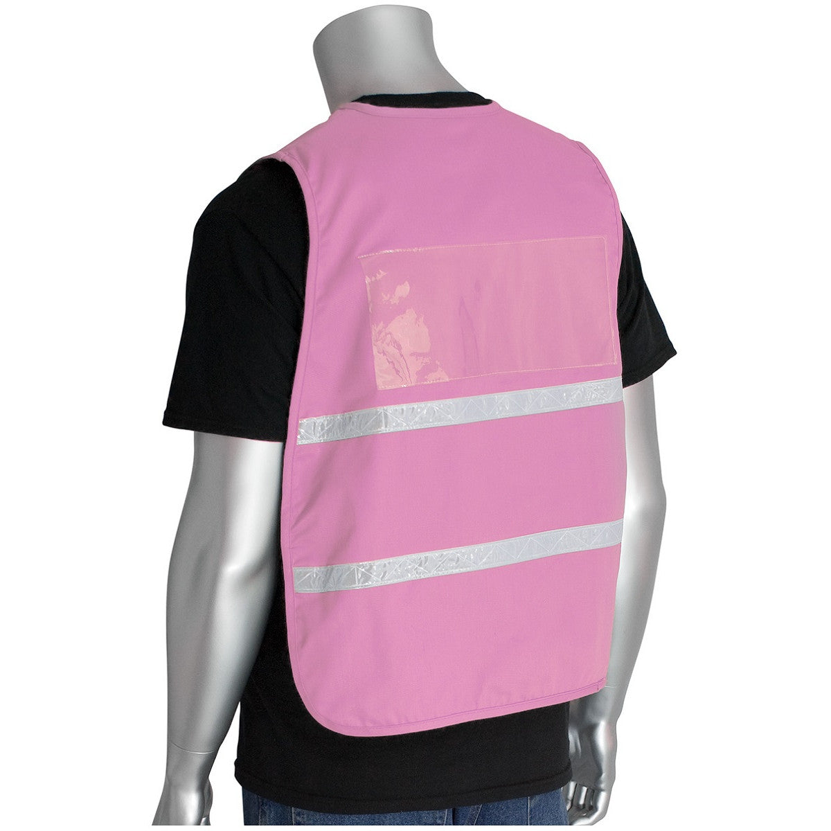 Black Safety Vests - PIP - Durable Polyester Design
