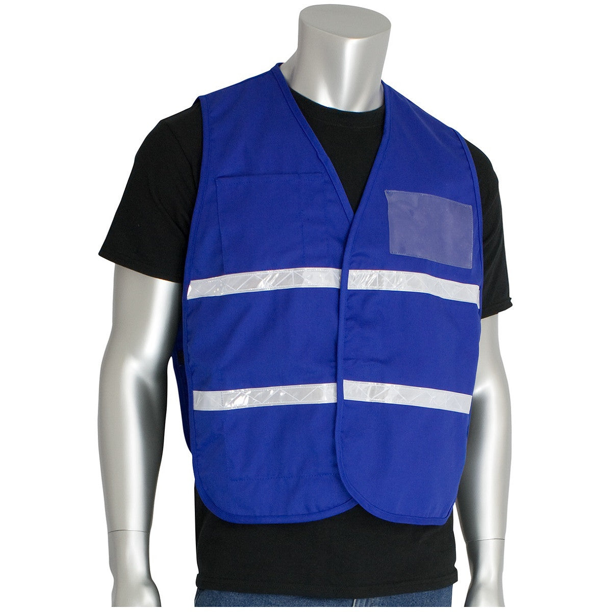 Purple Safety Vest - PIP - Comfortable Cotton Blend