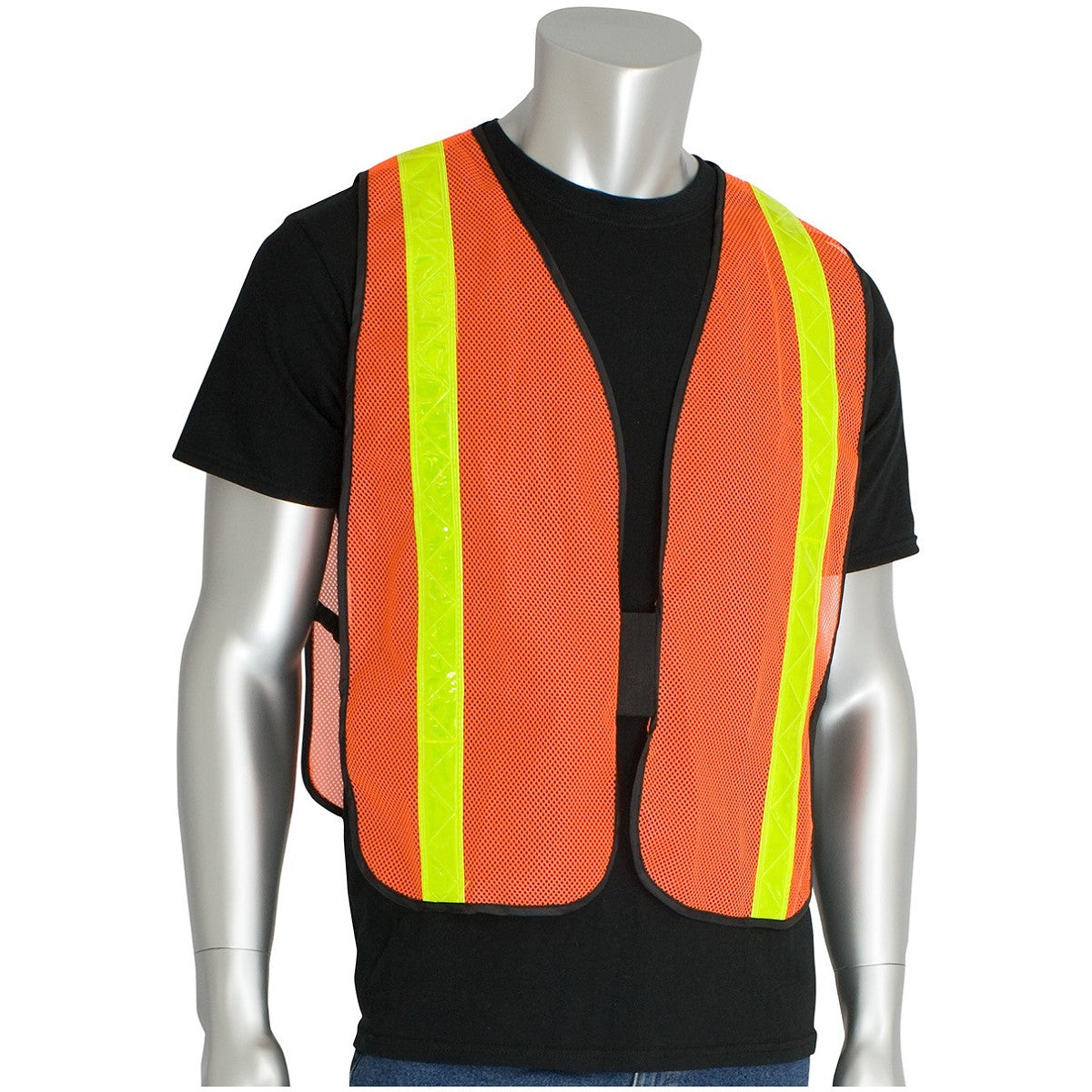 Yellow/Lime Safety Vests - PIP - Breathable Mesh