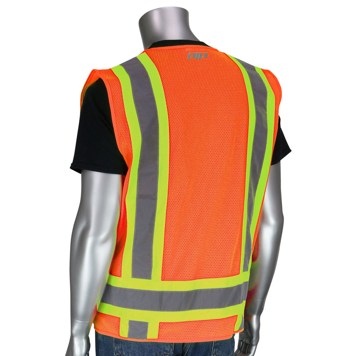 Yellow/Lime Safety Vests - PIP - Mesh Reflective Safety