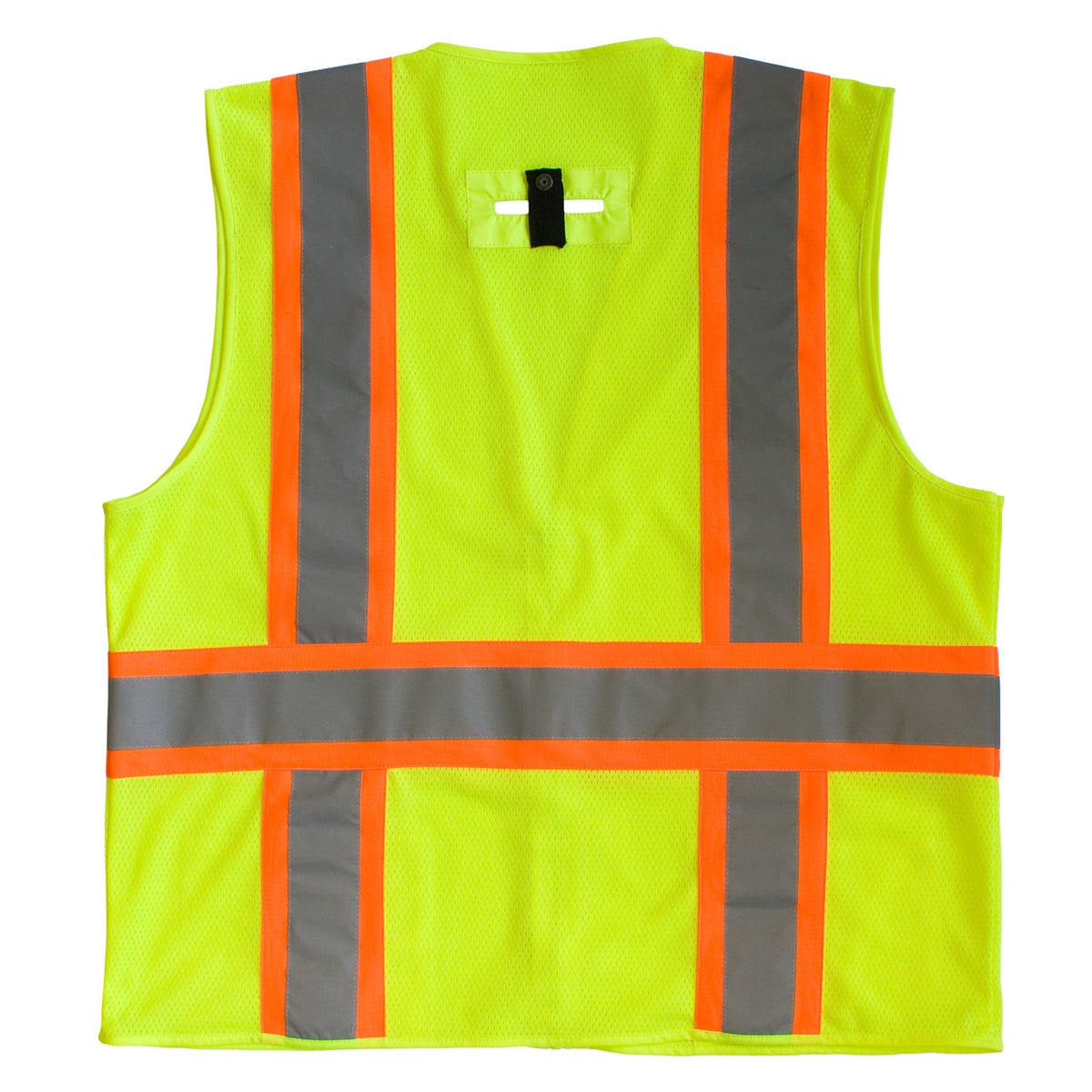 Yellow/Lime Safety Vest - PIP - Reflective Two-Tone