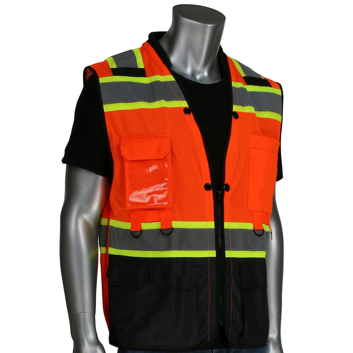 Yellow/Lime Safety Vests - PIP - Ripstop Design