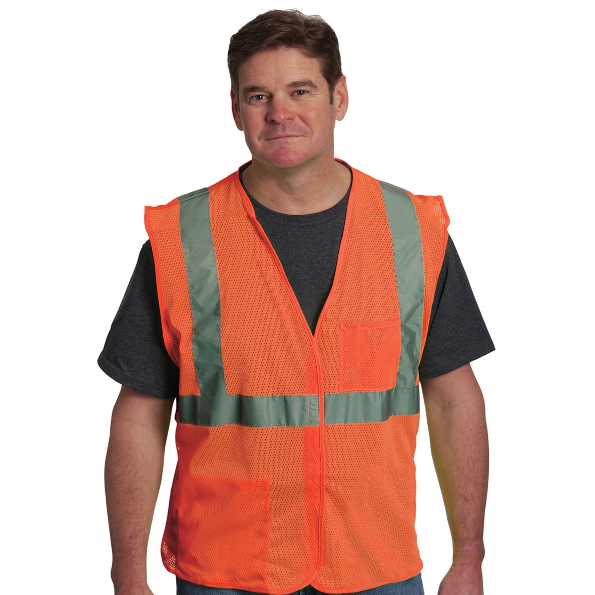 Yellow/Lime Safety Vest - PIP - Breathable Mesh