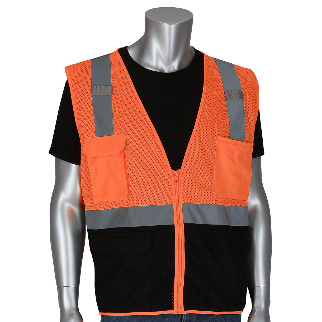 Yellow/Lime Safety Vest - PIP - Breathable Mesh