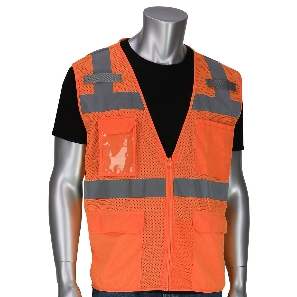 Yellow/Lime Safety Vest - PIP - Reflective Mesh