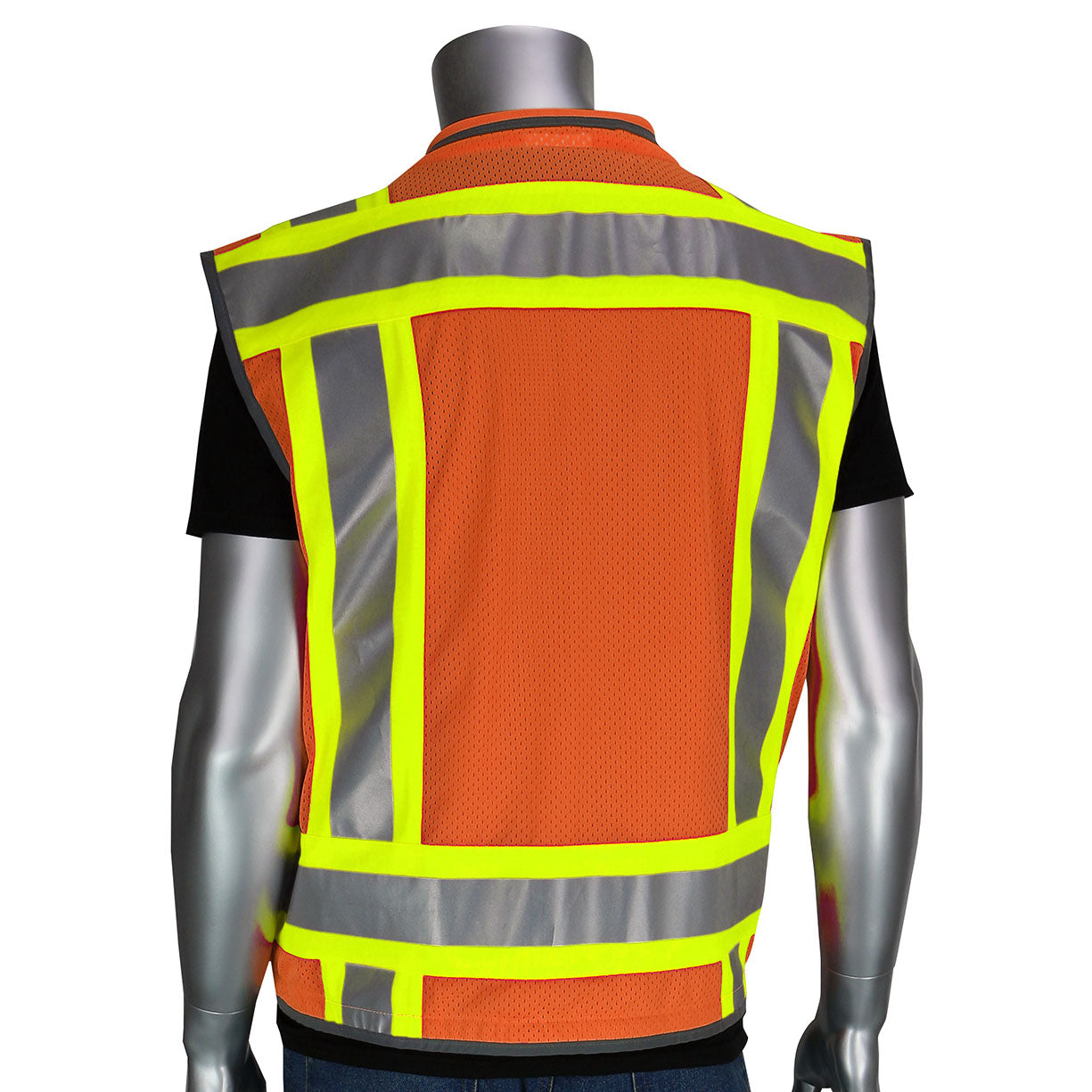 Yellow/Lime Safety Vests - PIP - Reflective Design
